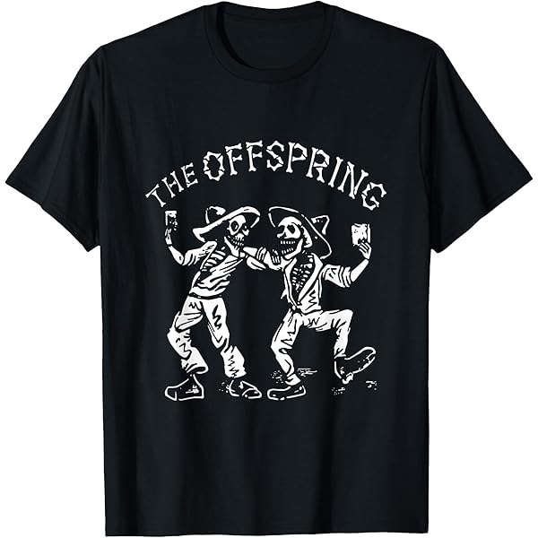 Amazon.com: The Offspring Official Jump Logo T-Shirt : Clothing